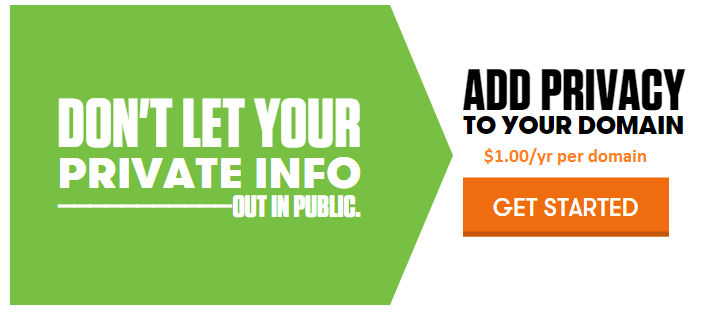 Godaddy Domain Privacy Coupons - From $1/Year Only - Spring Coupon