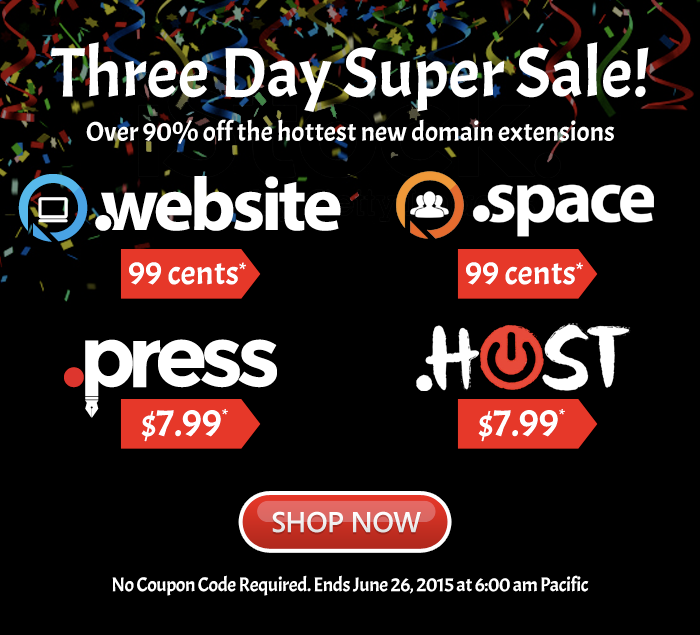 Domain.com Super Sale