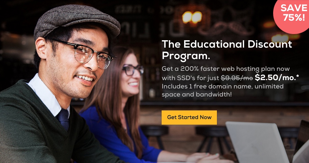 DreamHost Educational Discount Program