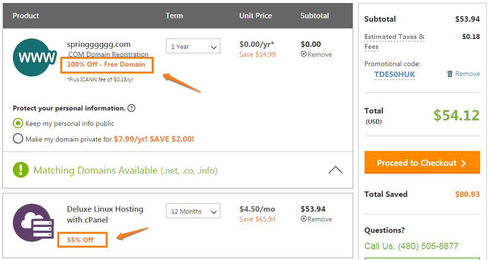 Godaddy Coupon 55 Off All Hosting Plans Free Domain Spring Coupon Images, Photos, Reviews