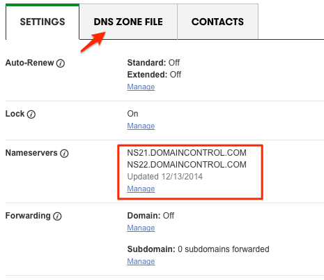 Domain-Details