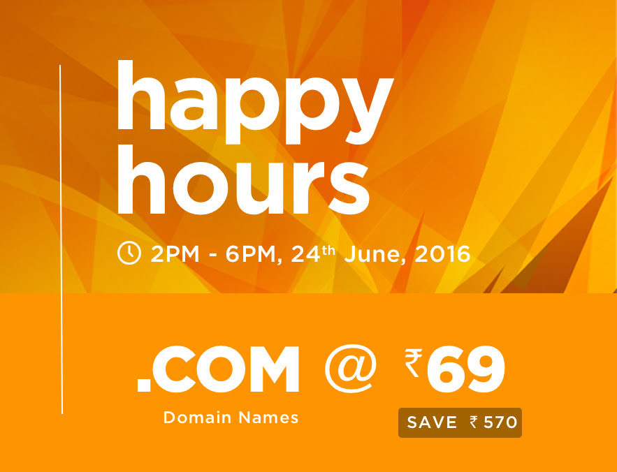 .COM Domain Rs 69 at BigRock