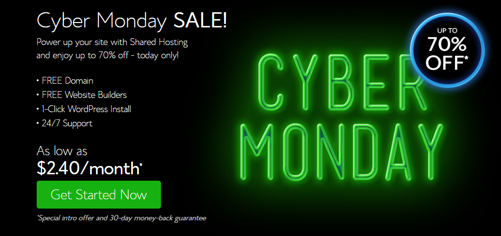 bluehost-cyber-monday-special