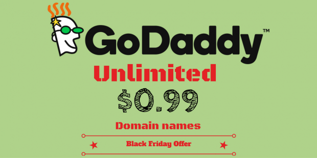 Domain Names at Just $0.99/year at GoDaddy, No Limits - Spring Coupon