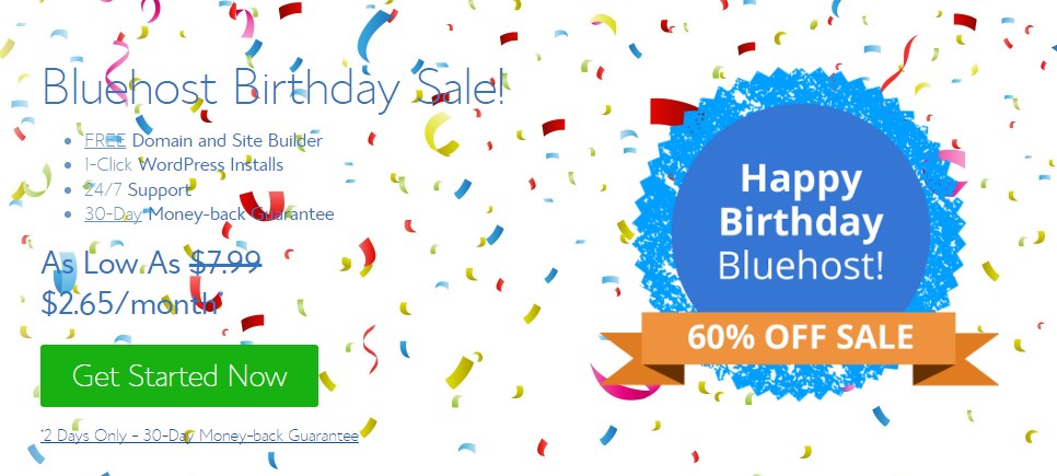 Running Bluehost Birthday Sale Save 66 Off Spring Coupon Images, Photos, Reviews