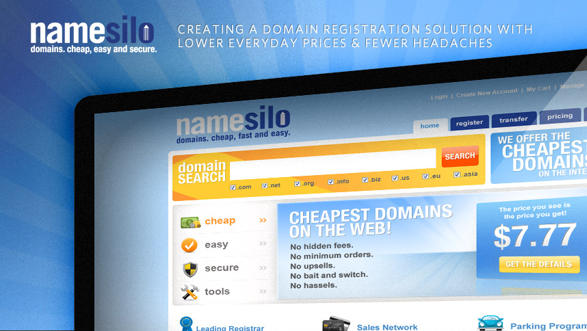 NameSilo Cyber Monday Sale - .COM/.NET Just From $4.99 ...
